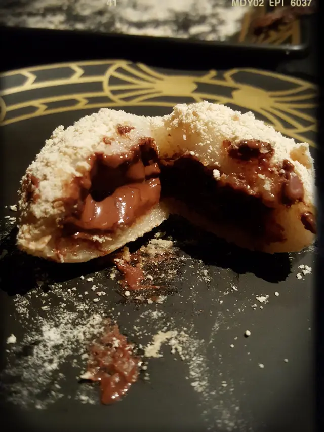 流心可可糯米糍（$42/四粒）