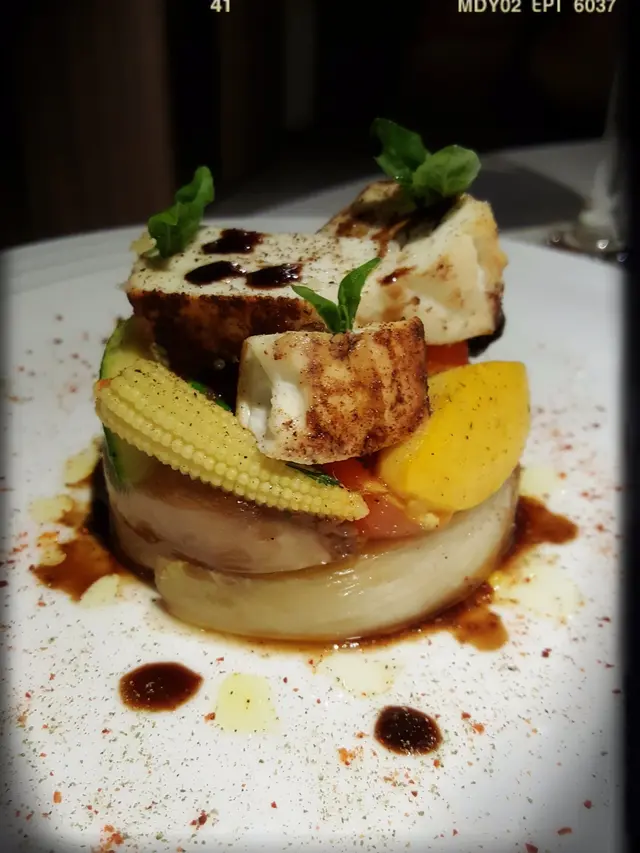 Baked Ricotta with five Spices, Vegetables and Aged Balsamic 20 year（$188）