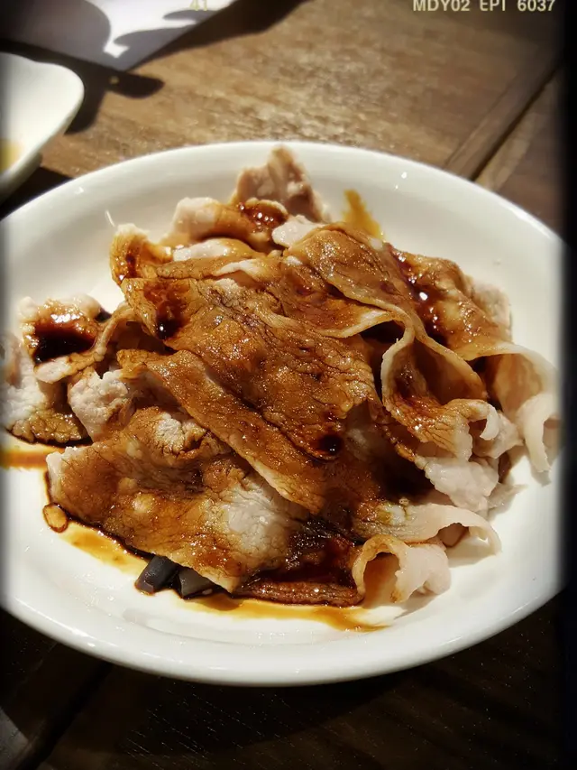 白切黑豚肉粉皮($73)