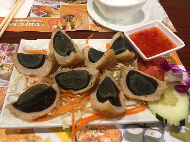 炸皮蛋