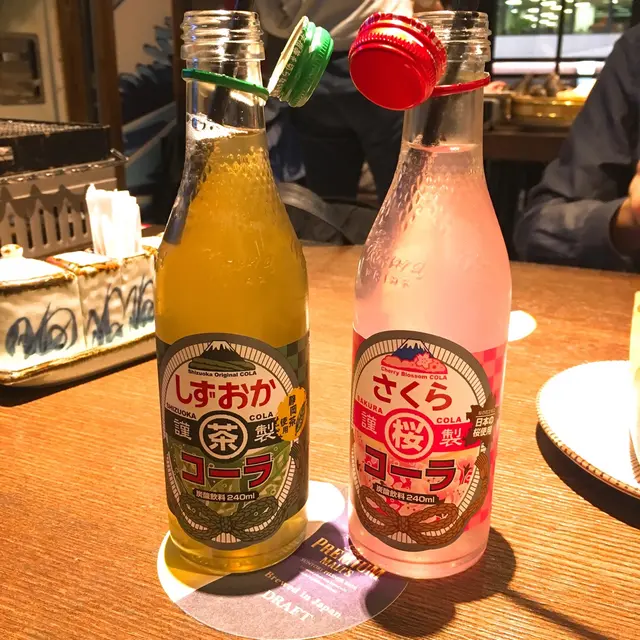 綠茶可樂  櫻花可樂