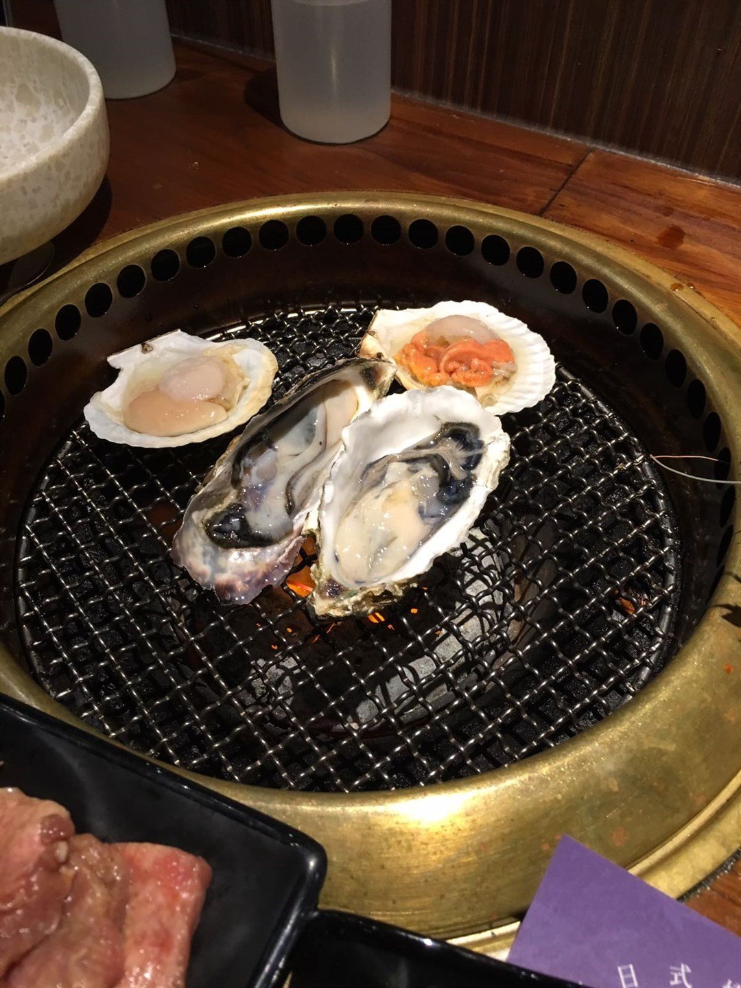 扇貝生蠔 香港銅鑼灣的尚鮮日式燒肉漁市場 Openrice 香港開飯喇
