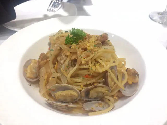 香辣蒜香蜆肉義大利麵