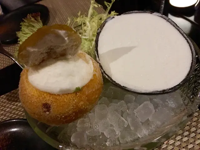 原個水果雪葩 (椰子/柚子)