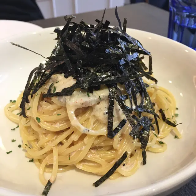 明太子蟹肉意粉