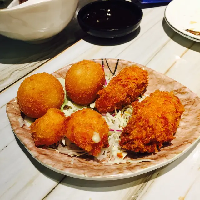 炸蠔, 炸榴槤球, 炸芝士蝦球