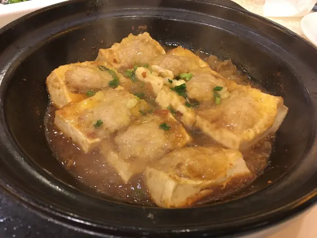 客家煎釀豆腐