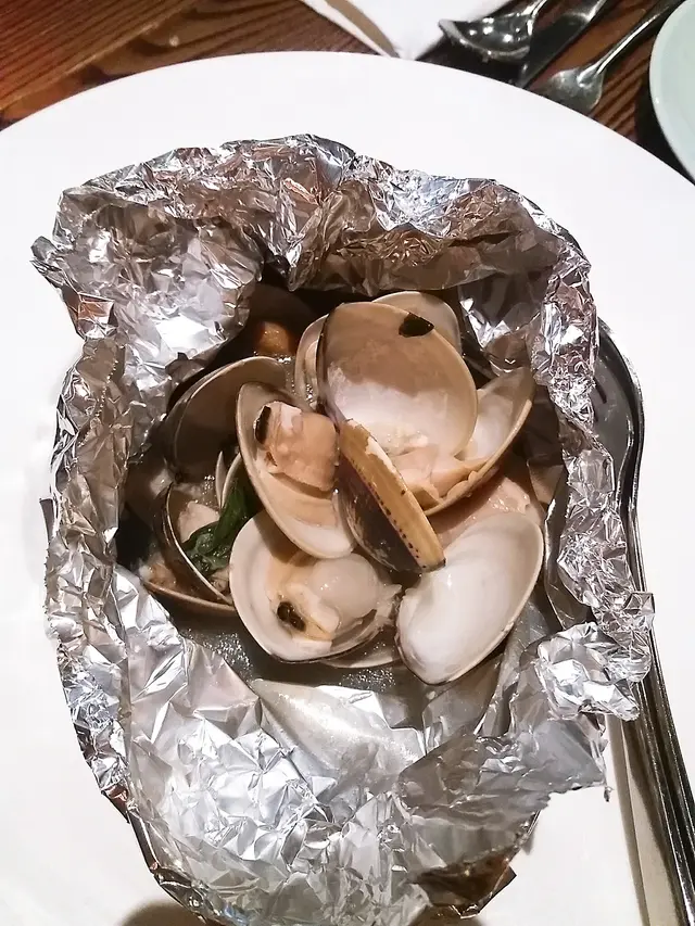 蒜香紫蘇白酒燒海蜆