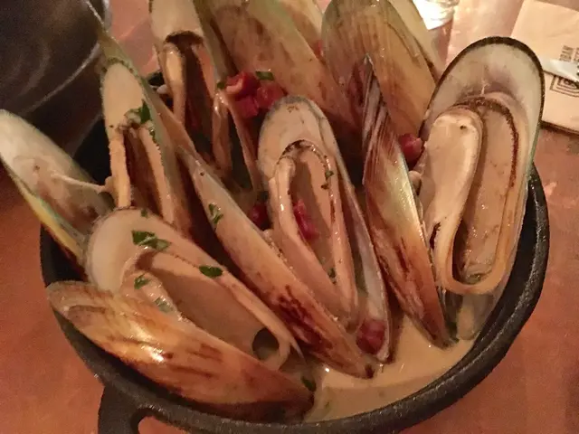 紐西蘭青口with西班牙辣肉腸