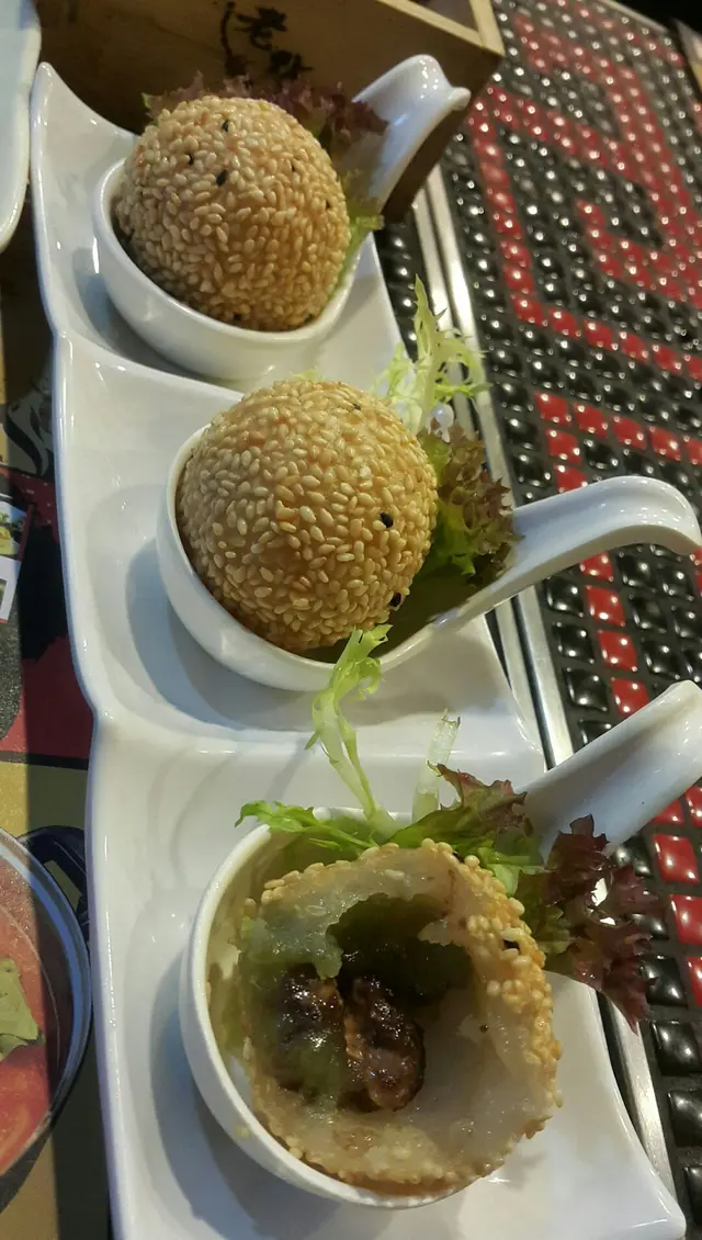 脆皮麥心小煎堆