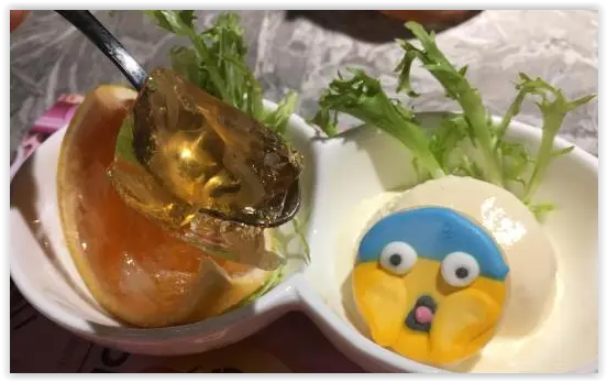 涼浸浸柚香茶凍