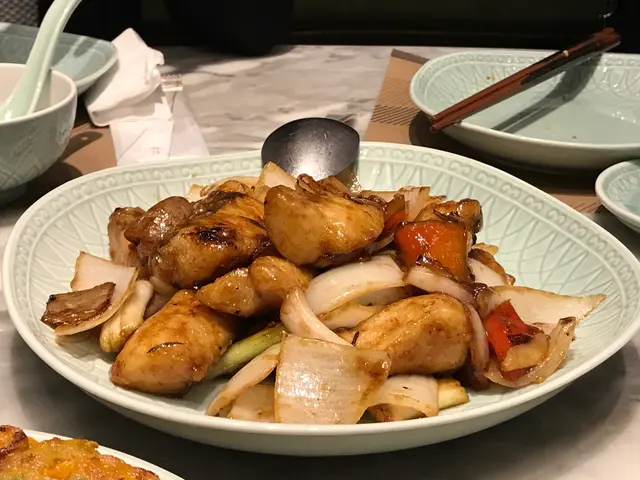 黃豆醬炒鯧魚片