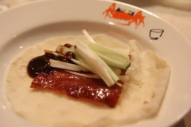 香脆鴨皮連薄餅