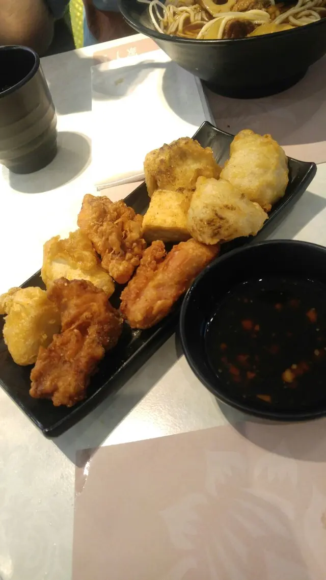 鹽酥雞, 豆腐, 花枝丸