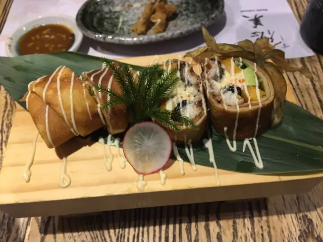 洋風鰻魚班戟