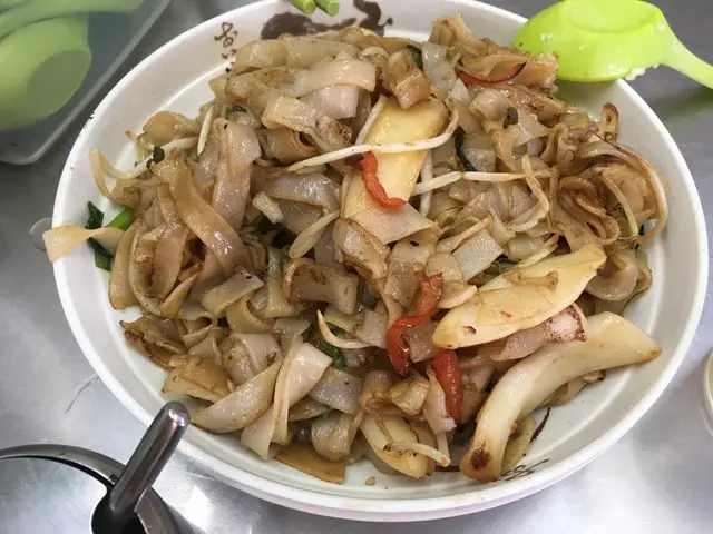 鮮魷炒河