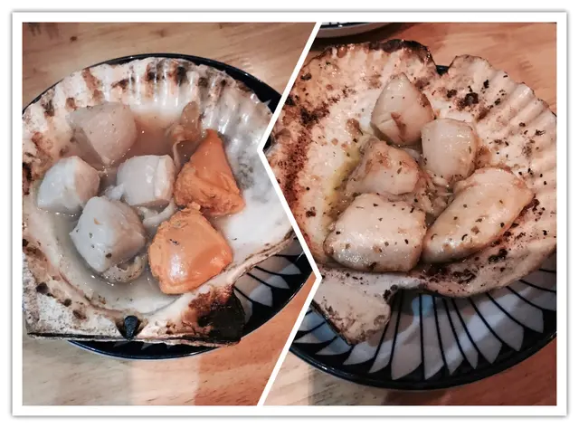 牛油及清酒燒帆立貝