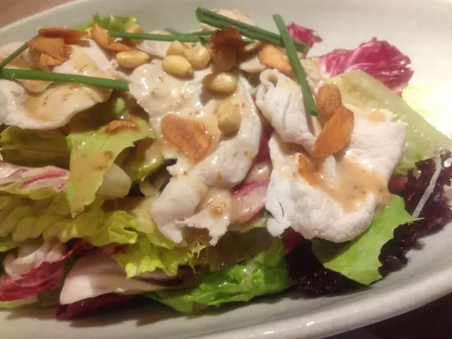 胡麻醬佐賀白金豚野菜沙律