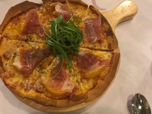 帕爾馬火腿火箭菜薄餅