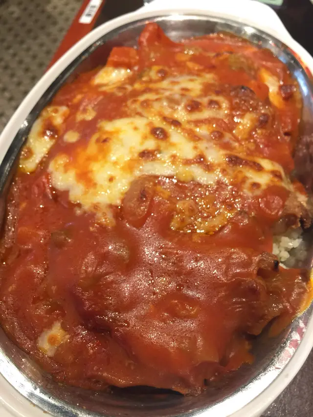 地道鮮茄焗沙丹豬扒飯