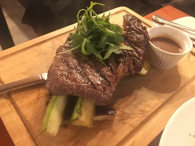 炭燒英國21 日熟成特級肉眼牛扒(9 安士）