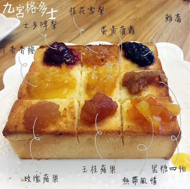 9隻果醬9種不同嘅味道