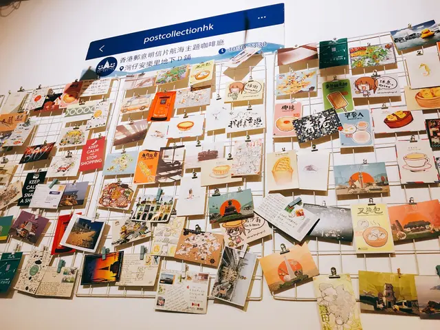 明信片牆