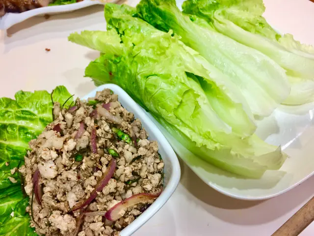 泰式肉碎生菜包(豬)