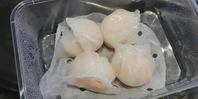 足料蝦餃👍外皮不會過厚, 蝦肉爽口, 不錯!