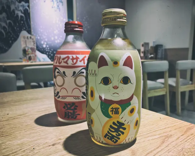 達摩梳打&招財貓梳打