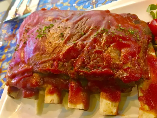 BBQ醬燒美國豬仔骨