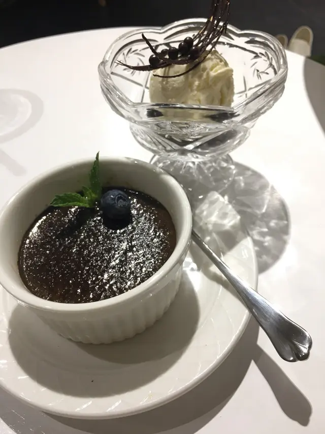 雲呢拿單球雪糕  日本焙茶焦糖燉蛋