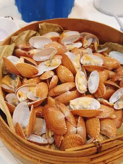 笼仔蒸花甲
