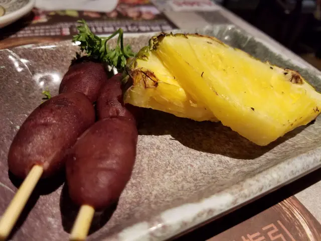 燒有機日本蕃薯仔+燒有機新鮮菠蘿