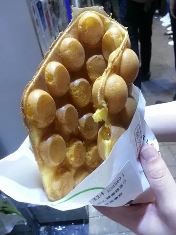 流心蜂蜜鸡蛋仔