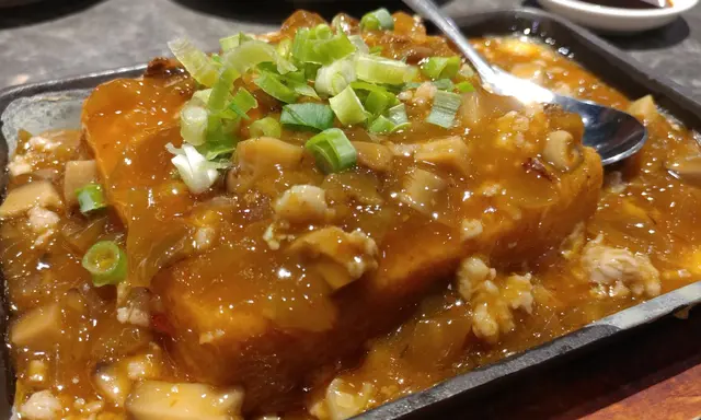 菜香鐵板豆腐