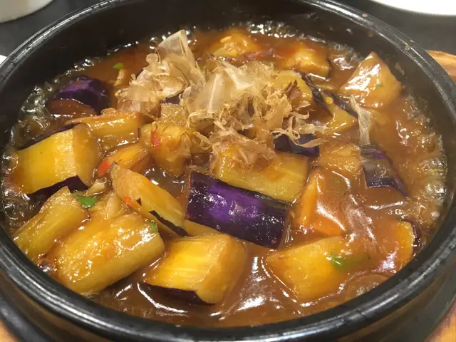 木魚絲石窩茄子