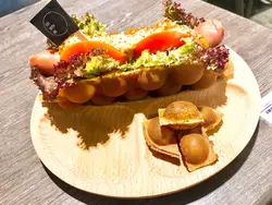 芝士肉醬熱狗雞蛋仔