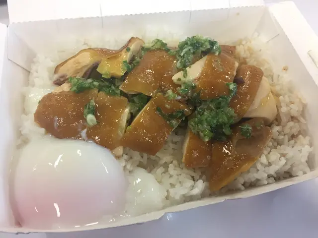 雞飯加溫泉蛋