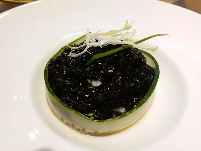 蝦曲拌水頭紫菜