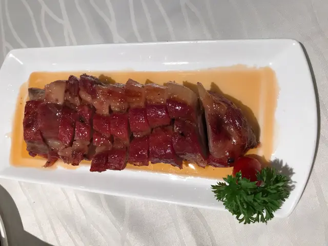 Roast Pork.  Looks good however was tough and chewy.  Marinade did not penetrate inside.  Meat was bland.