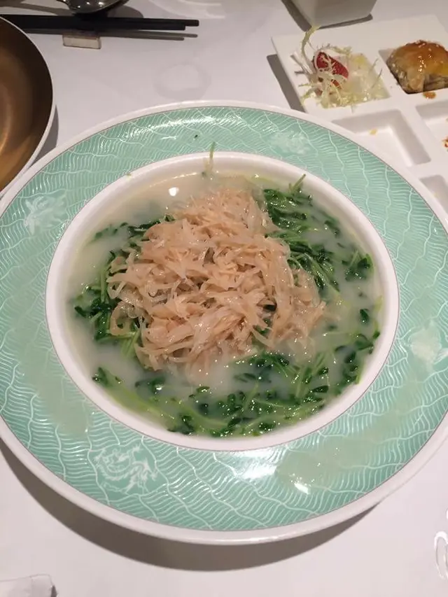 瑤柱豆苗