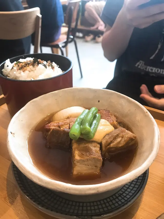 豚角煮定食