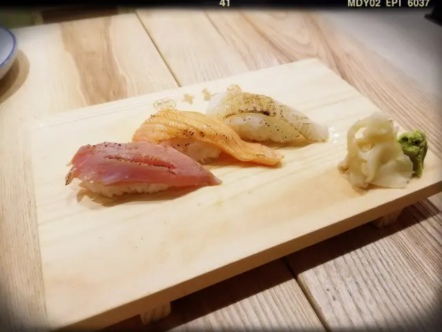 火炙三味壽司（$78）