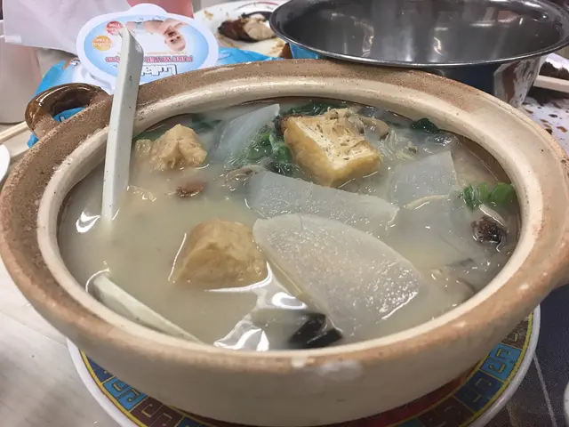 魚湯浸莧菜