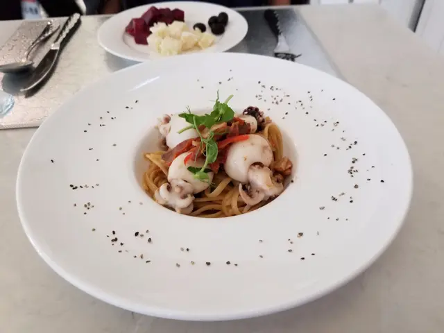 墨魚仔蕃茄乾扁意粉