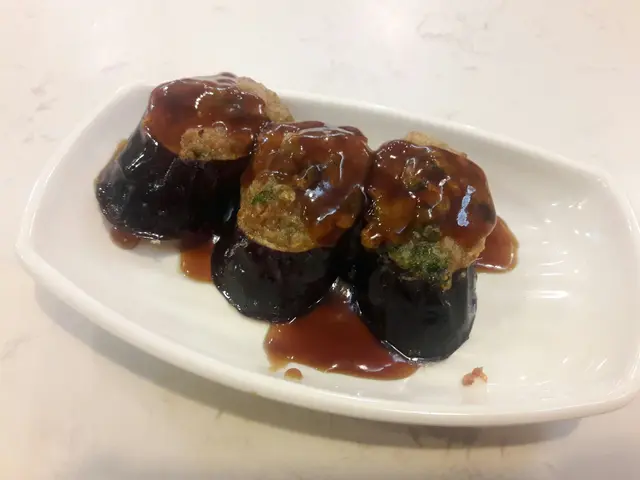 鰻魚汁煎釀茄子