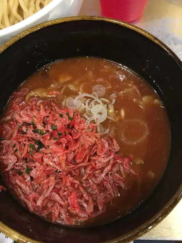 魚介豚骨蕃茄海蝦沾麵