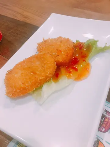 香茅虾饼