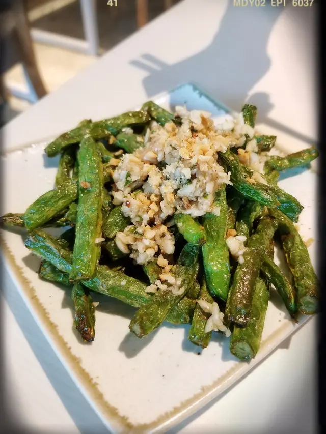 椒鹽四季豆($38)
